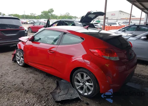2016 Hyundai Veloster из США, поврежденный, VIN KMHTC6AD1GU272922
